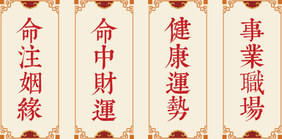 命理分析示意